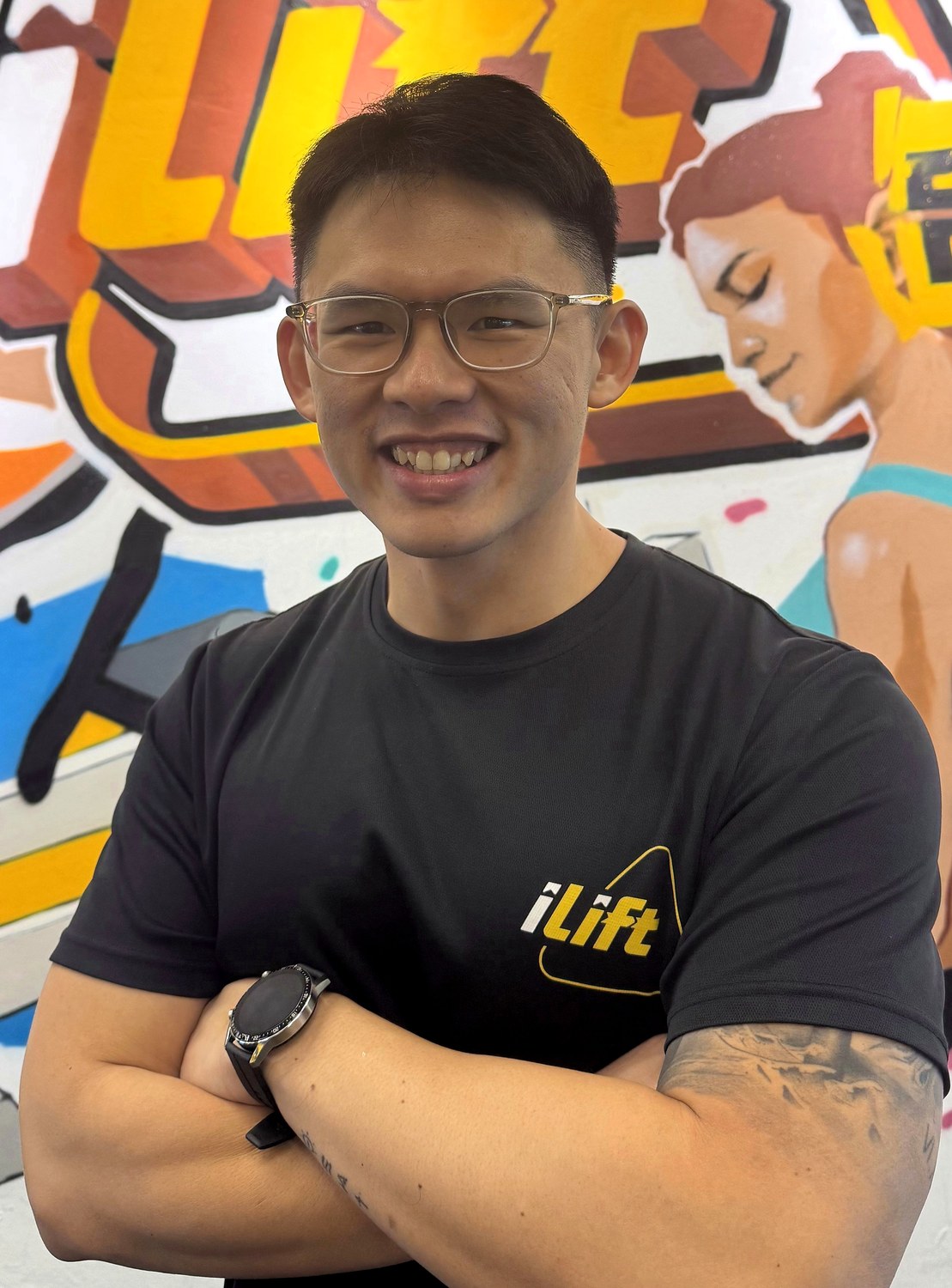 Javan, personal trainer at iLift Gala City, Kuching