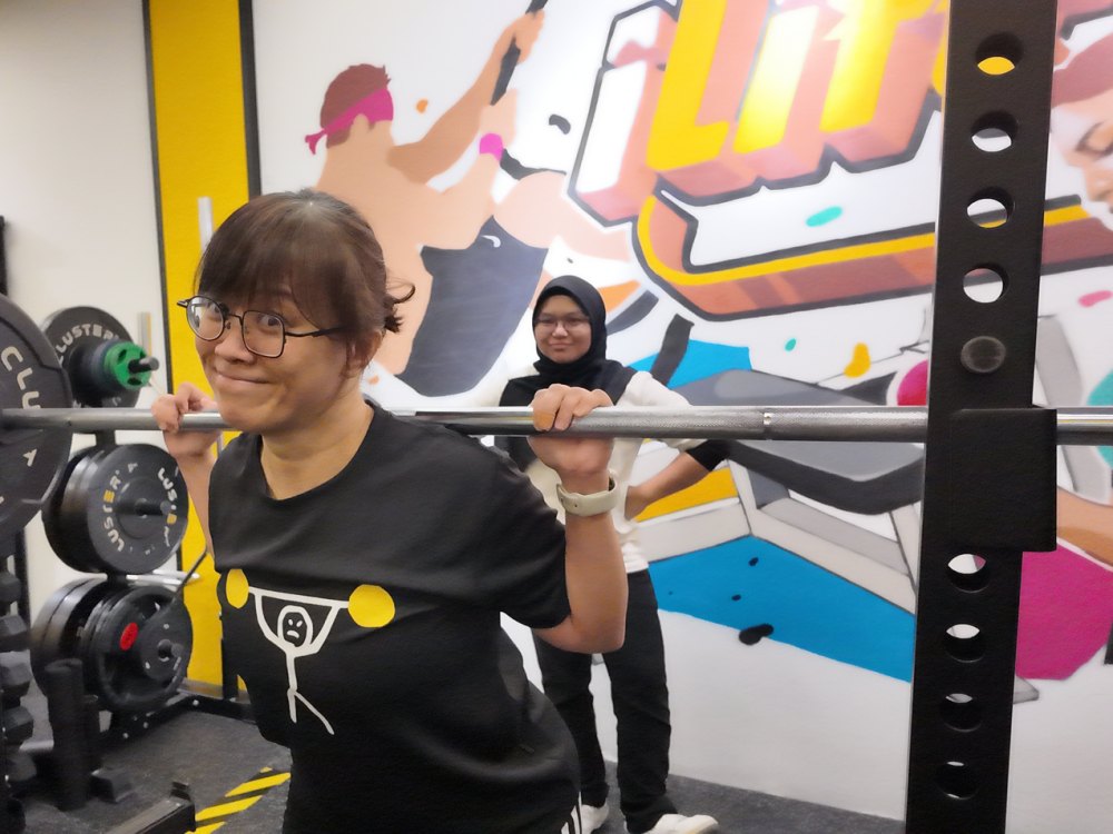 Siaw Ching, iLift client in Kuching