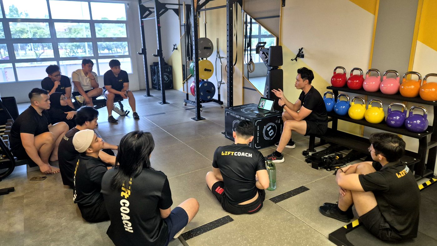 iLift coaches in a practical session